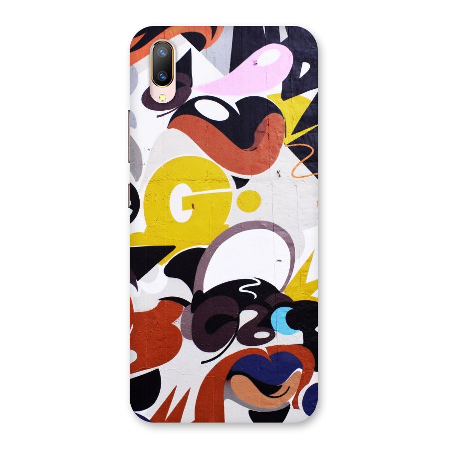 Graffiti Wall Back Case for Vivo V11 Pro