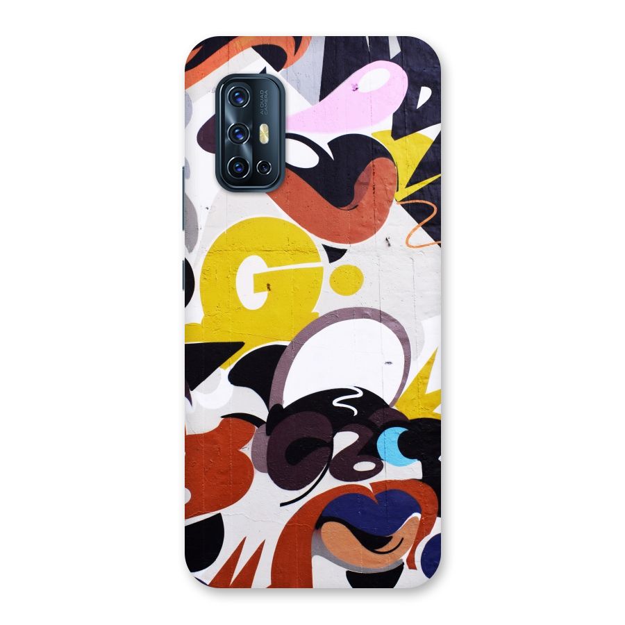 Graffiti Wall Back Case for Vivo V17