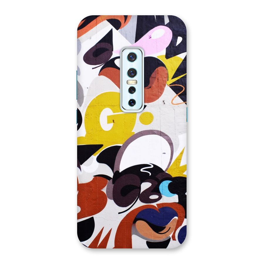 Graffiti Wall Back Case for Vivo V17 Pro