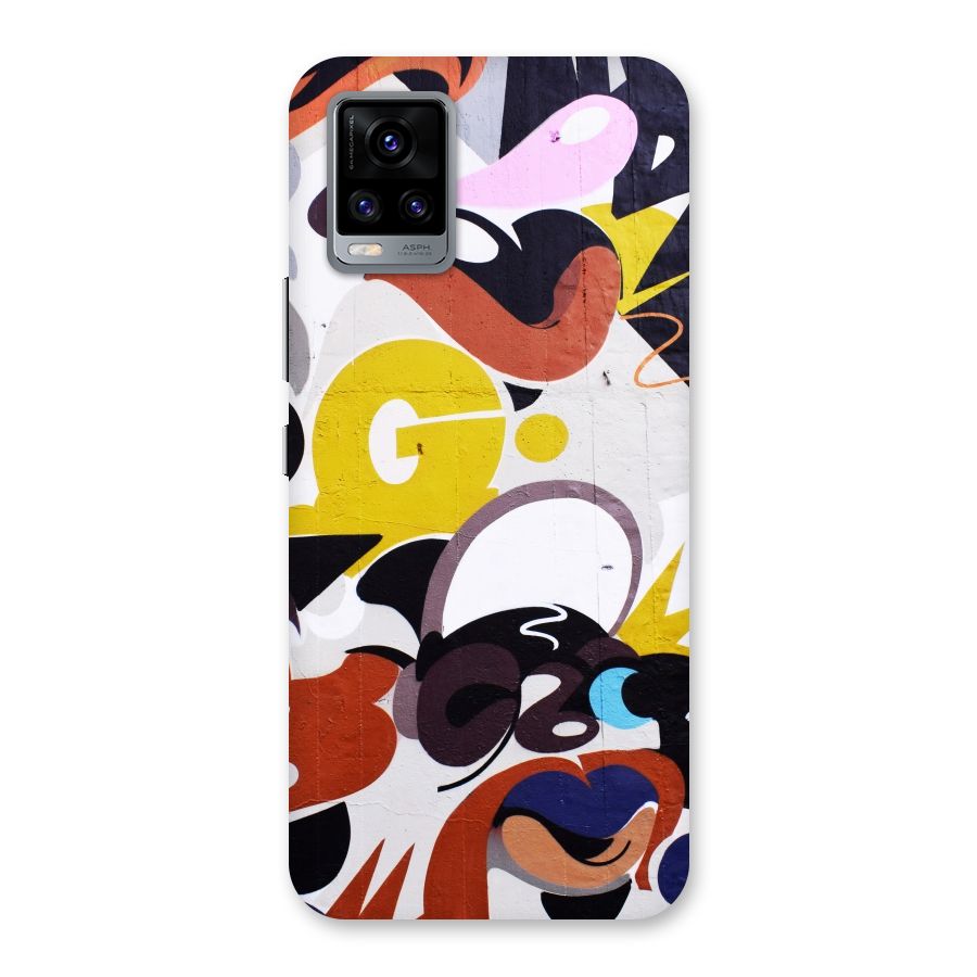Graffiti Wall Back Case for Vivo V20