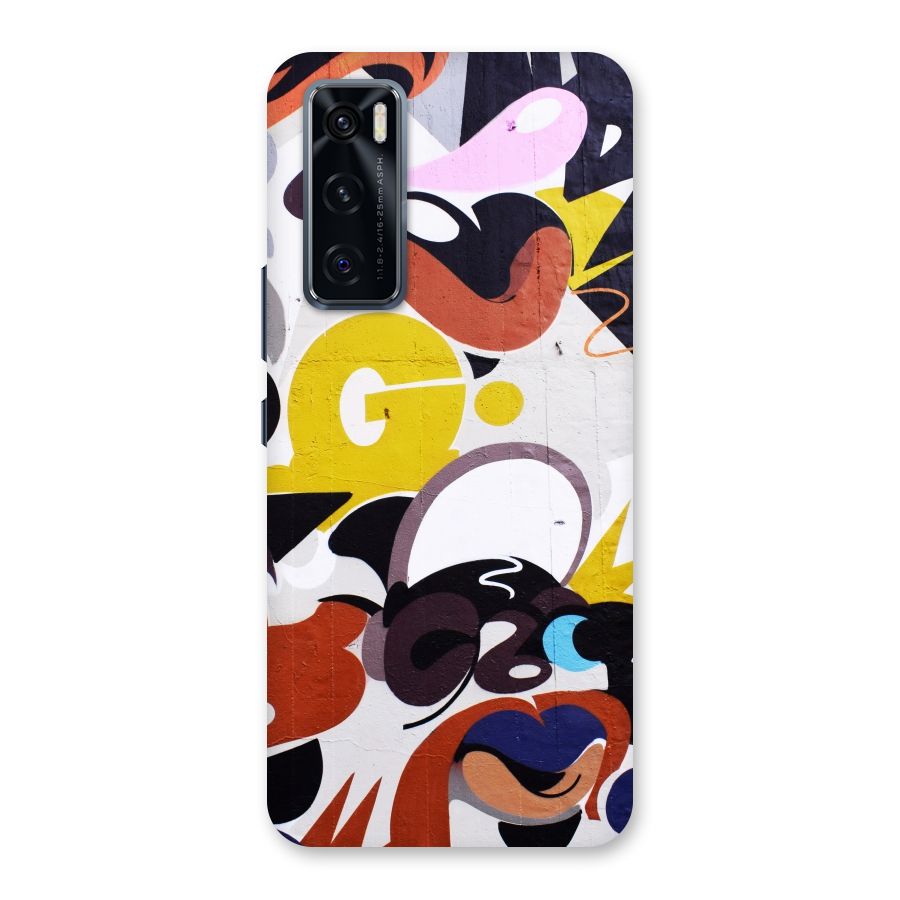 Graffiti Wall Back Case for Vivo V20 SE