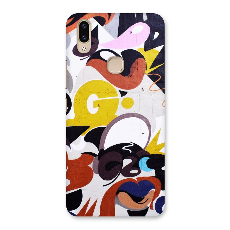Graffiti Wall Back Case for Vivo V9 Youth