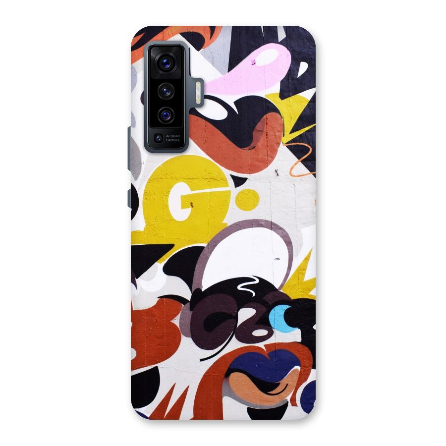 Graffiti Wall Back Case for Vivo X50