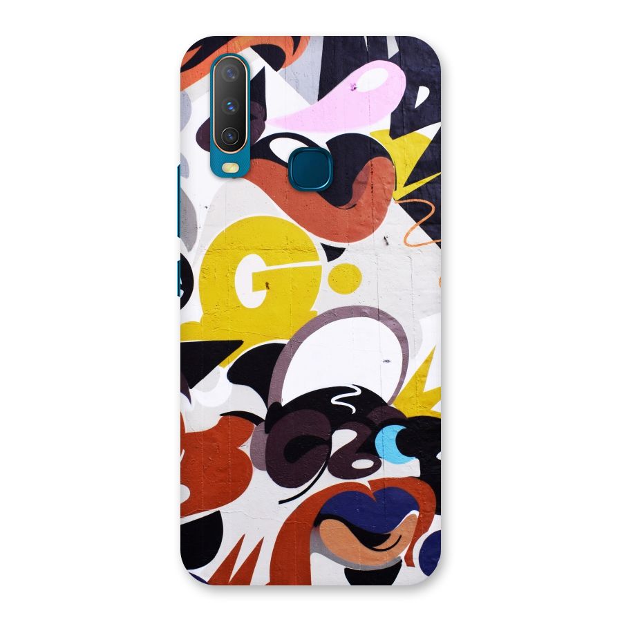 Graffiti Wall Back Case for Vivo Y17