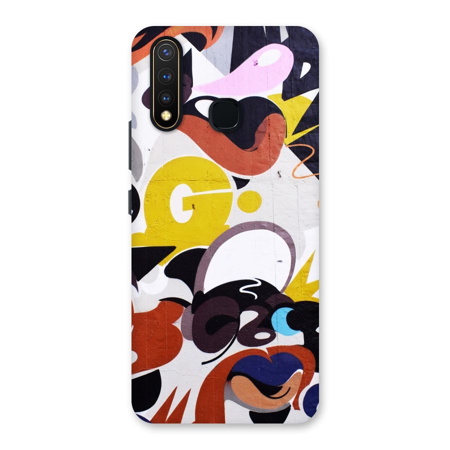Graffiti Wall Back Case for Vivo Y19