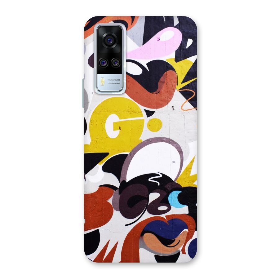 Graffiti Wall Back Case for Vivo Y31
