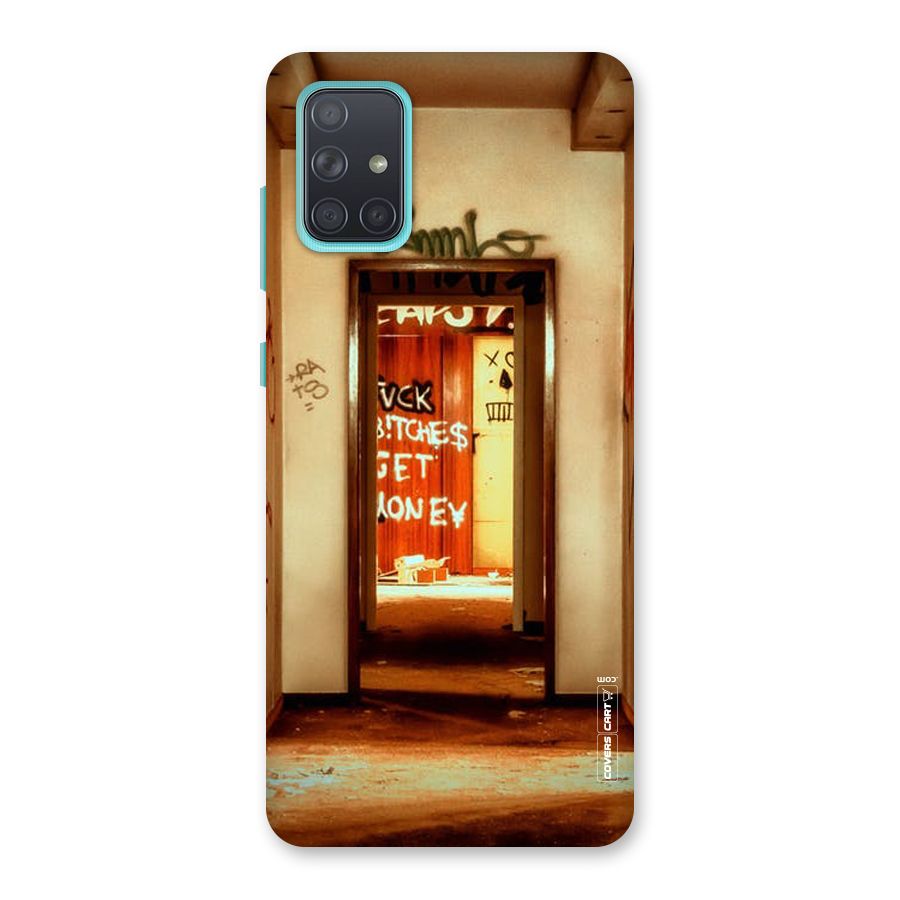Grafitty Door Back Case for Galaxy A71