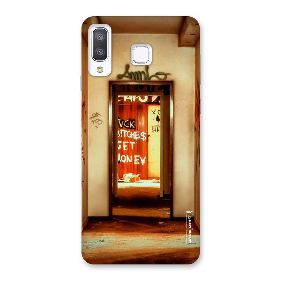 Grafitty Door Back Case for Galaxy A8 Star