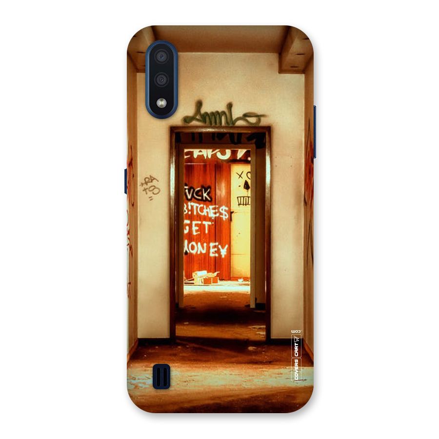 Grafitty Door Back Case for Galaxy M01