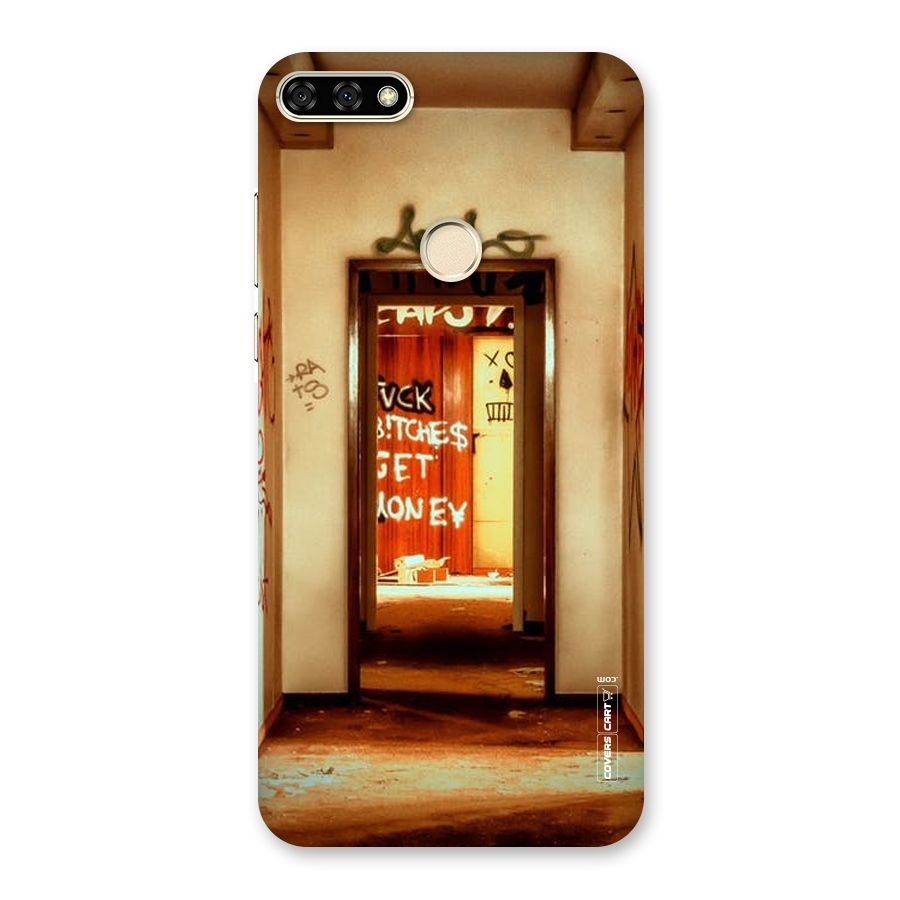 Grafitty Door Back Case for Honor 7A