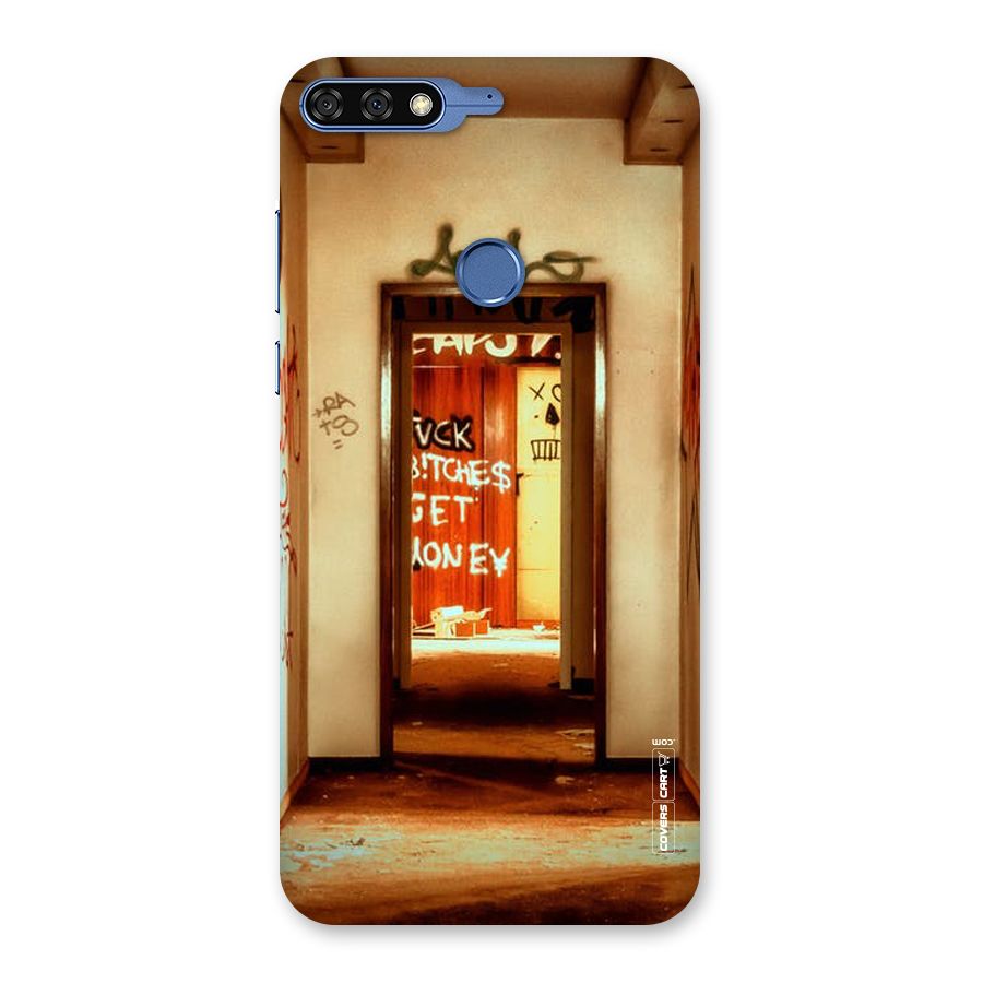 Grafitty Door Back Case for Honor 7C