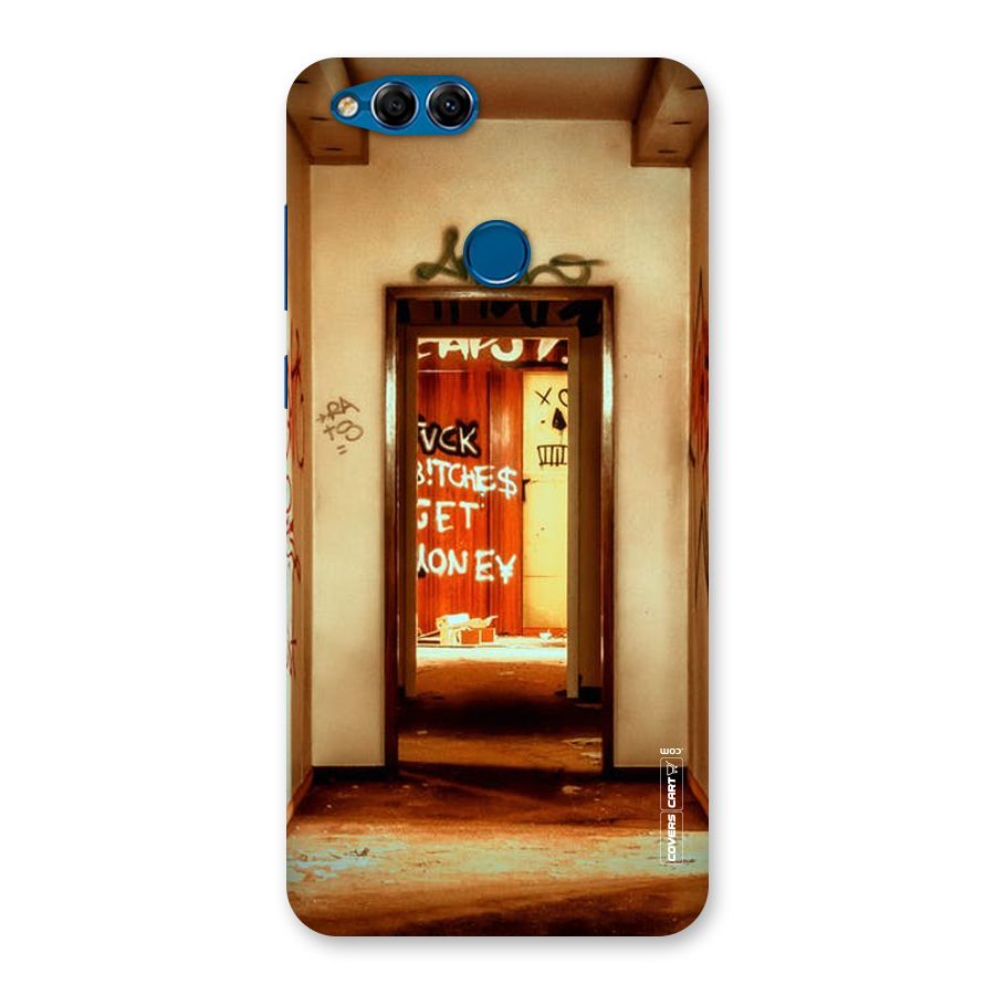 Grafitty Door Back Case for Honor 7X