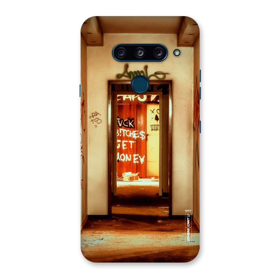 Grafitty Door Back Case for LG  V40 ThinQ