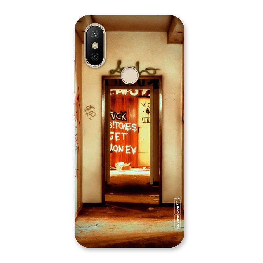 Grafitty Door Back Case for Mi A2