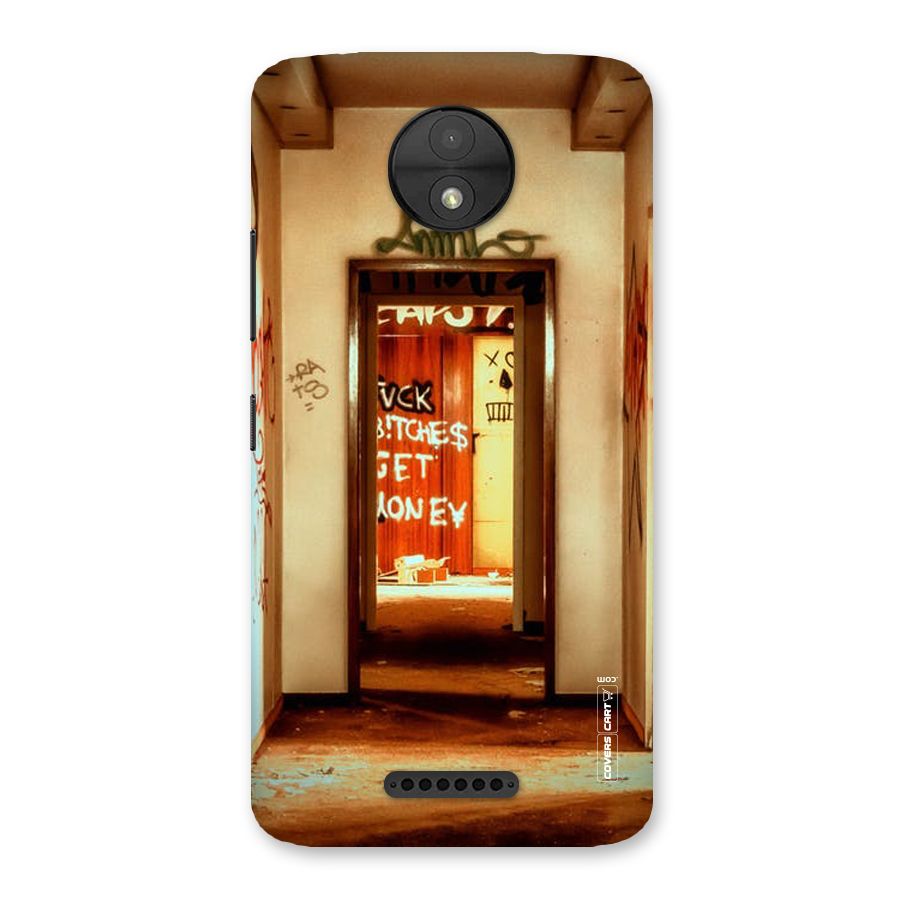 Grafitty Door Back Case for Moto C