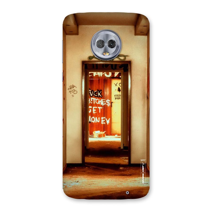 Grafitty Door Back Case for Moto G6 Plus