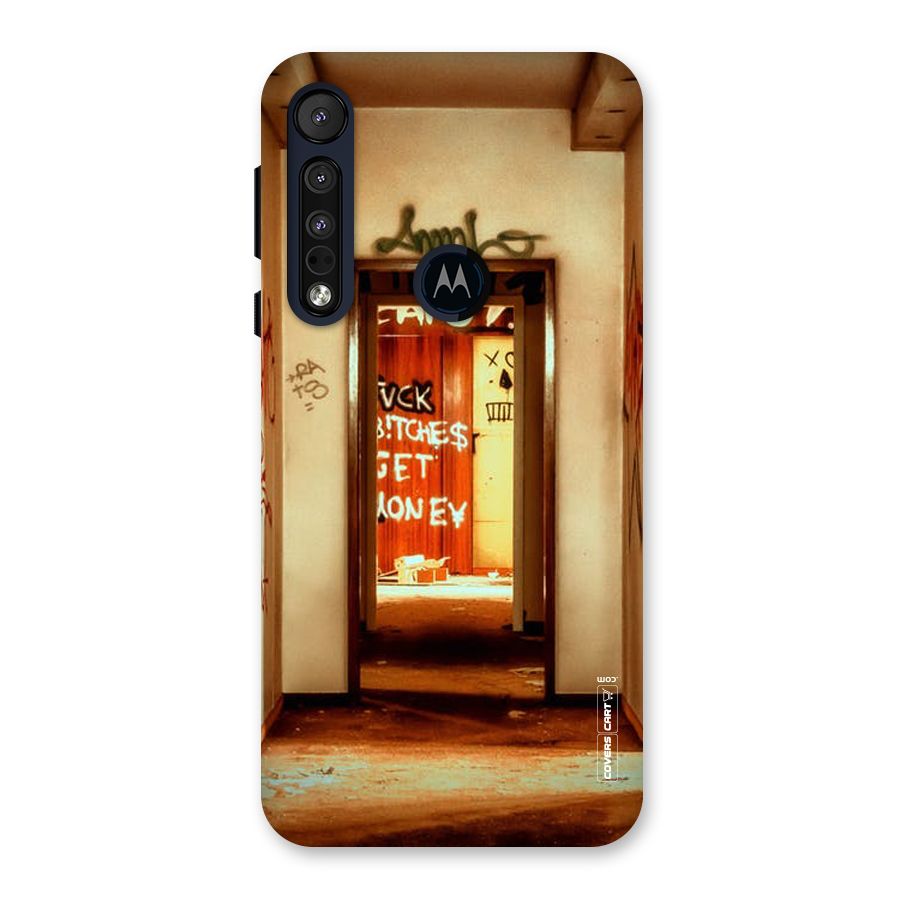 Grafitty Door Back Case for Motorola One Macro
