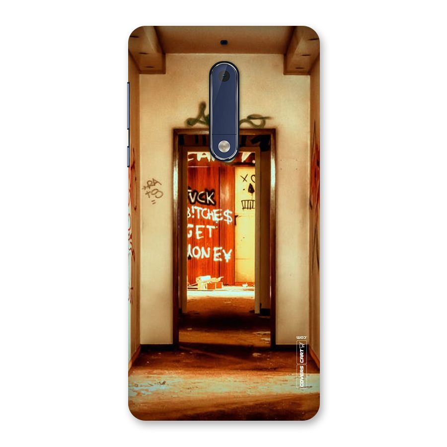 Grafitty Door Back Case for Nokia 5