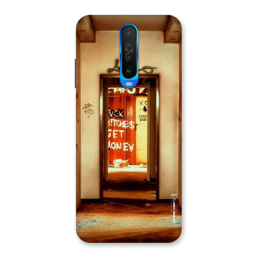 Grafitty Door Back Case for Poco X2