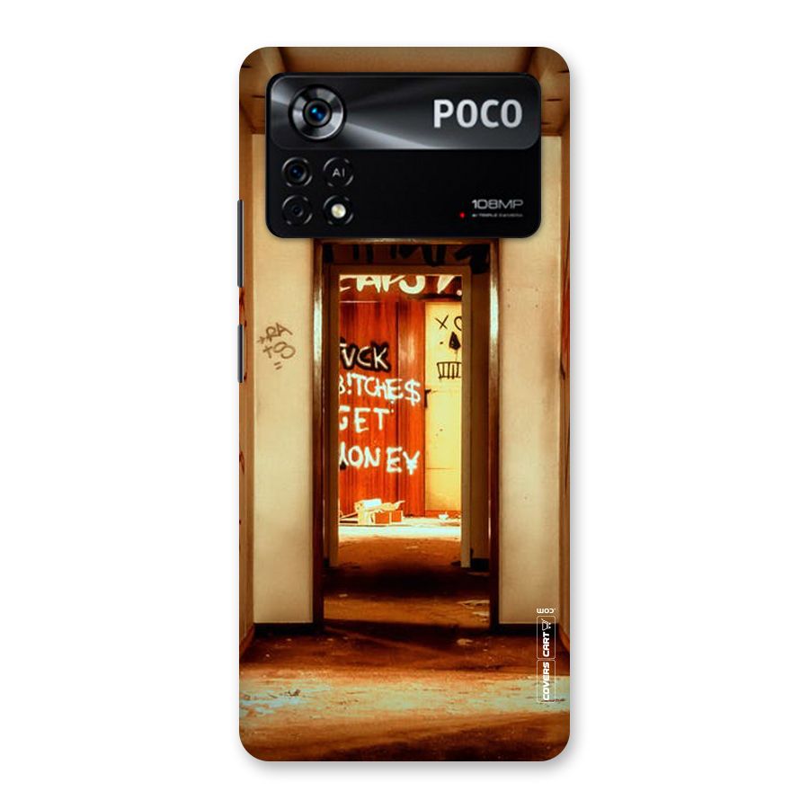 Grafitty Door Back Case for Poco X4 Pro 5G