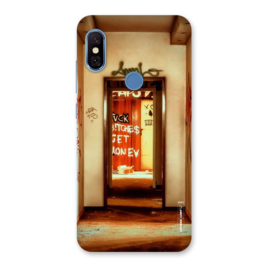 Grafitty Door Back Case for Redmi Note 6 Pro