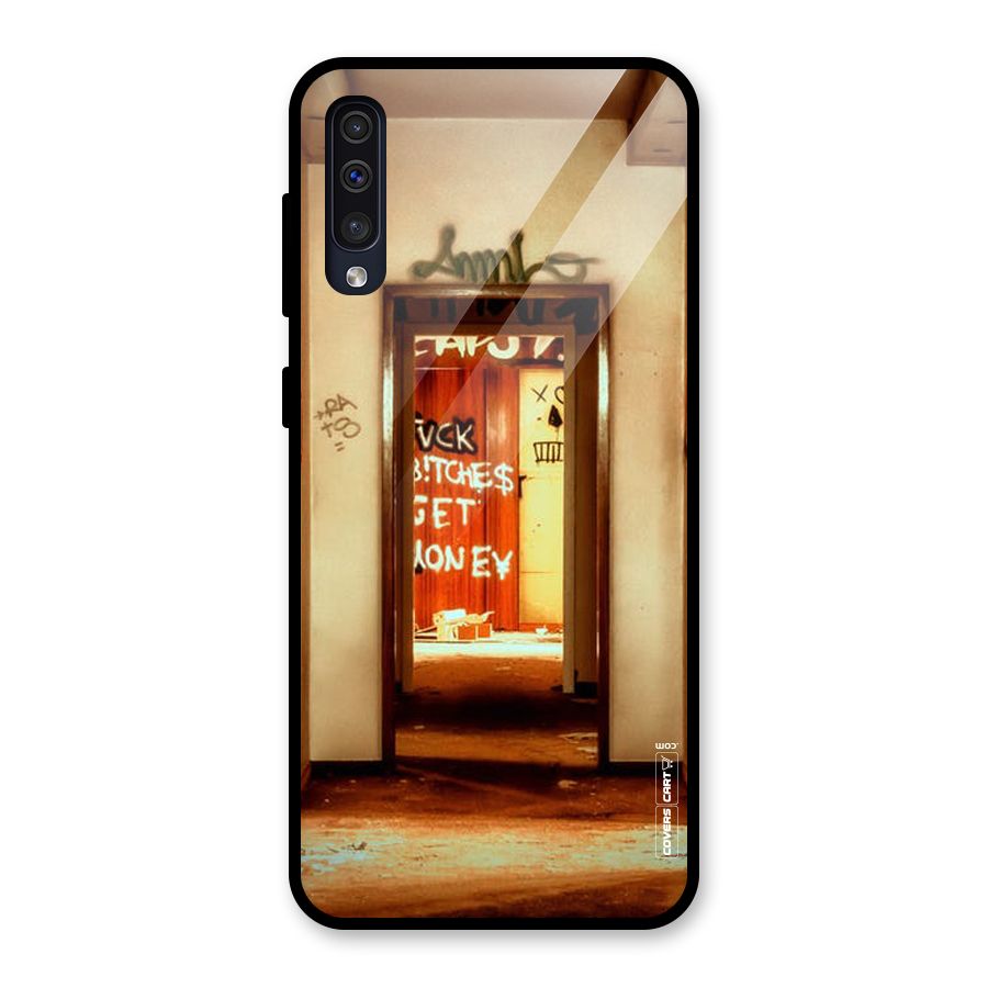 Grafitty Door Glass Back Case for Galaxy A30s