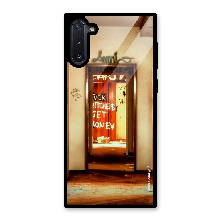 Grafitty Door Glass Back Case for Galaxy Note 10