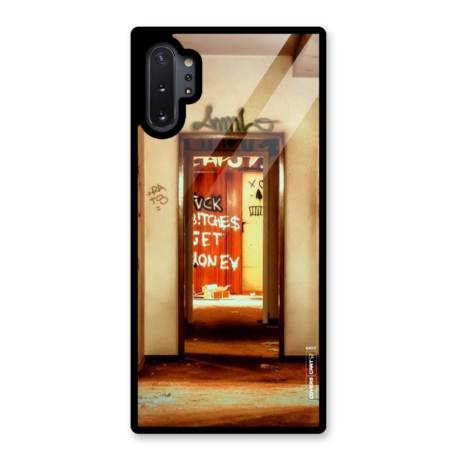Grafitty Door Glass Back Case for Galaxy Note 10 Plus