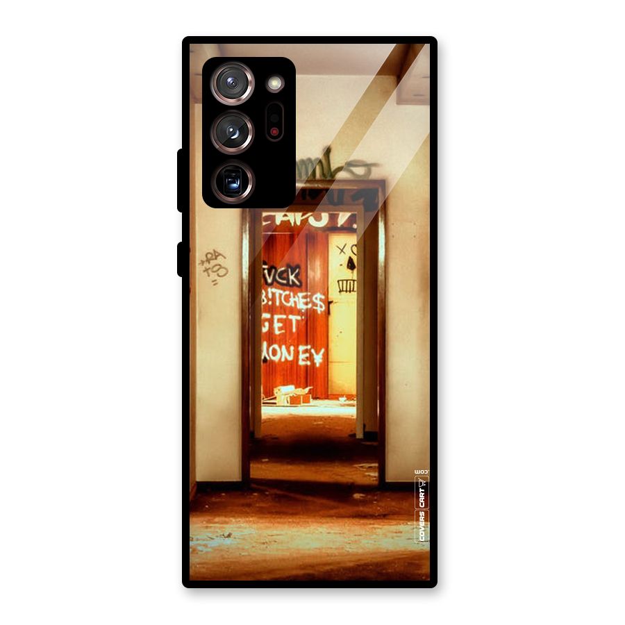 Grafitty Door Glass Back Case for Galaxy Note 20 Ultra
