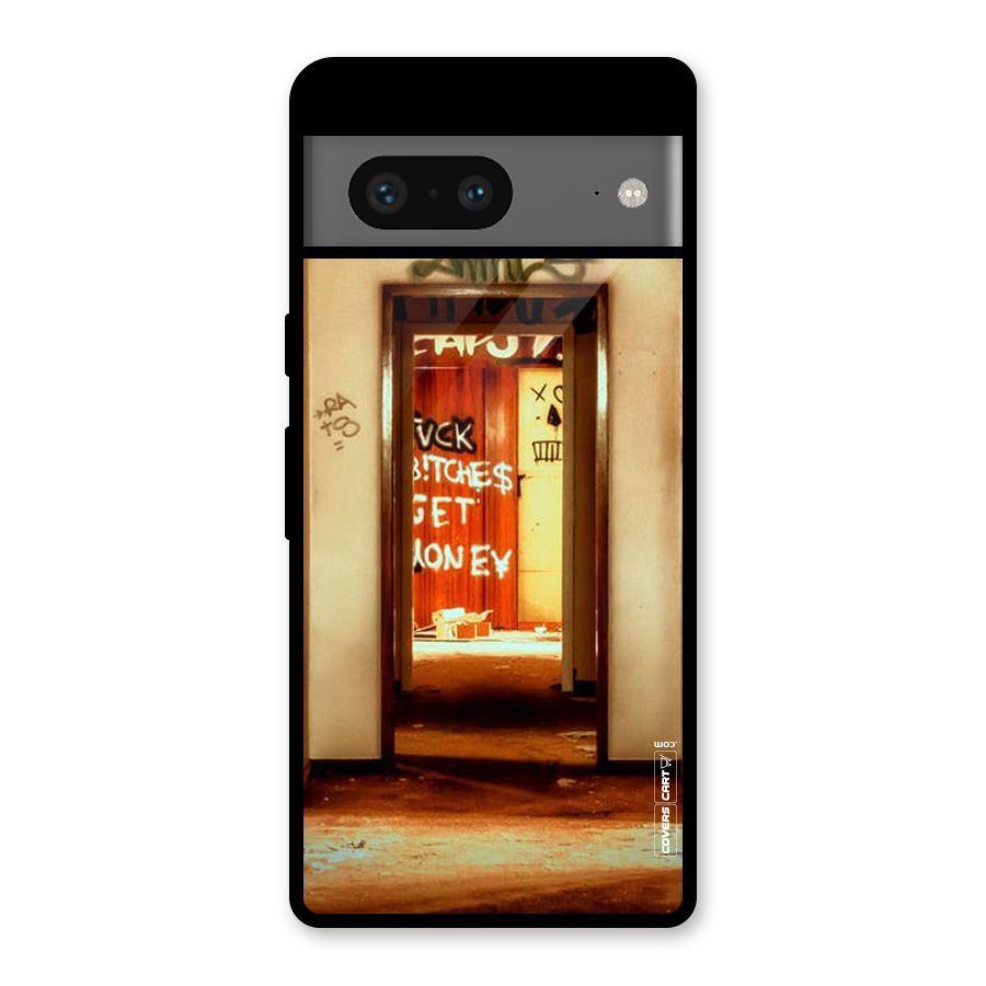 Grafitty Door Glass Back Case for Google Pixel 7