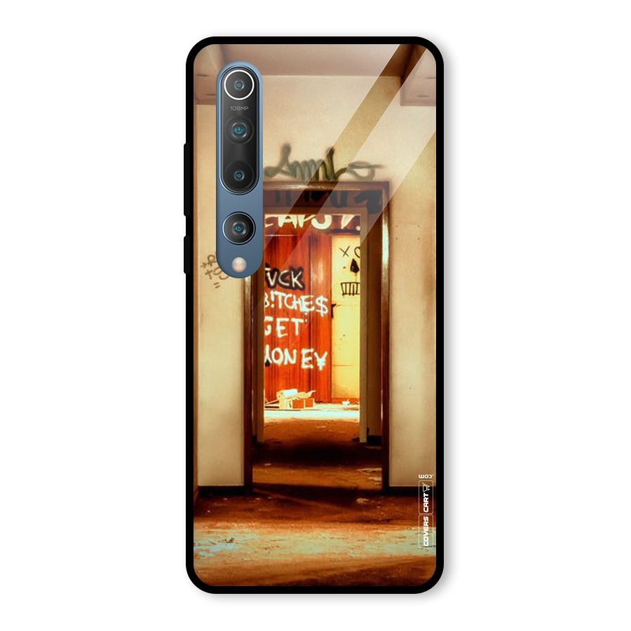 Grafitty Door Glass Back Case for Mi 10