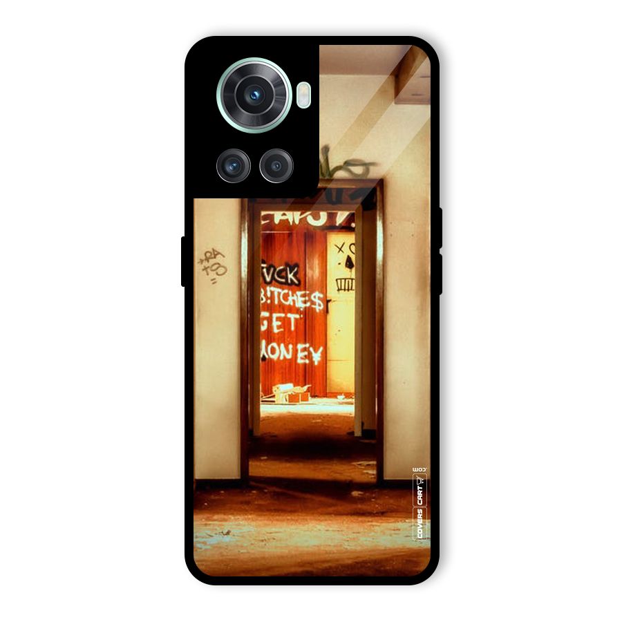 Grafitty Door Glass Back Case for OnePlus 10R