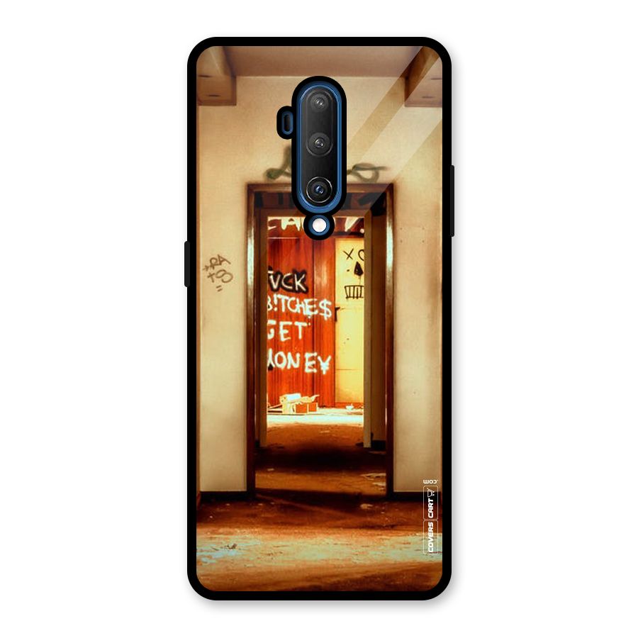 Grafitty Door Glass Back Case for OnePlus 7T Pro