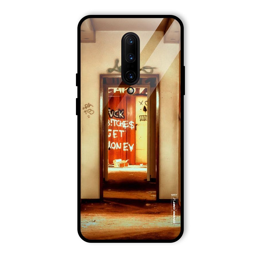 Grafitty Door Glass Back Case for OnePlus 7 Pro