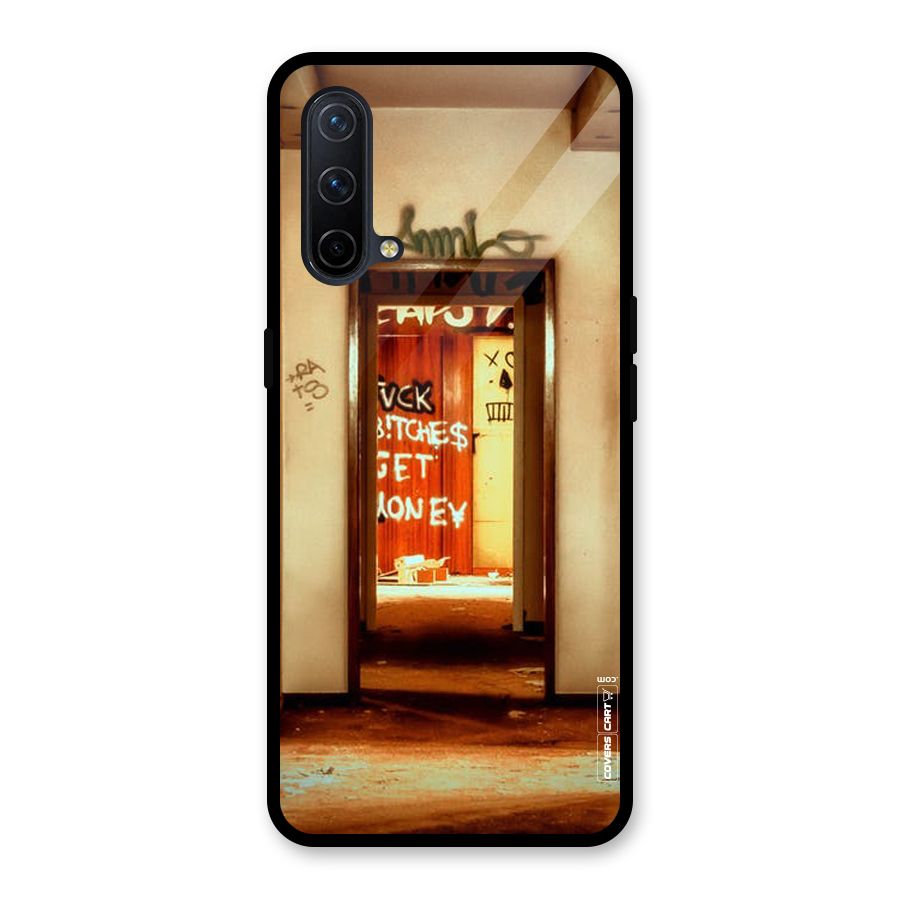 Grafitty Door Glass Back Case for OnePlus Nord CE 5G