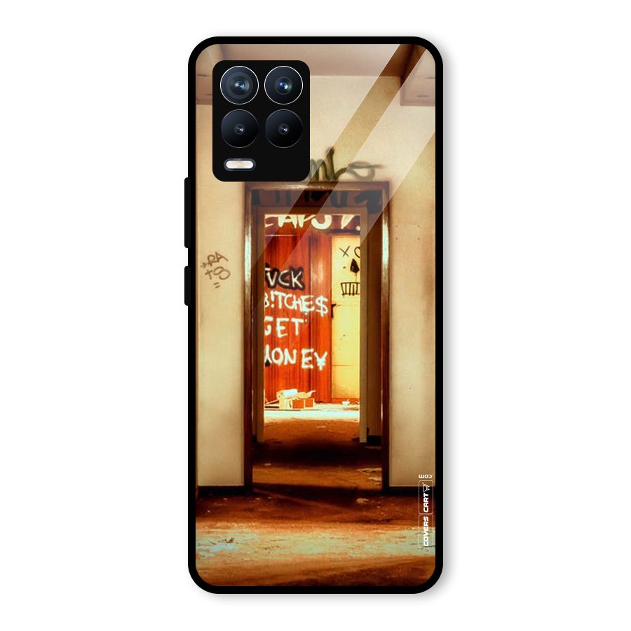 Grafitty Door Glass Back Case for Realme 8 Pro