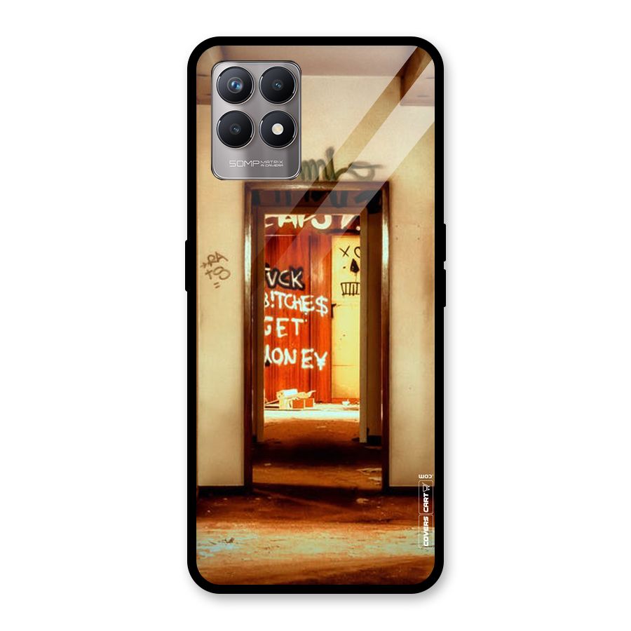 Grafitty Door Glass Back Case for Realme Narzo 50