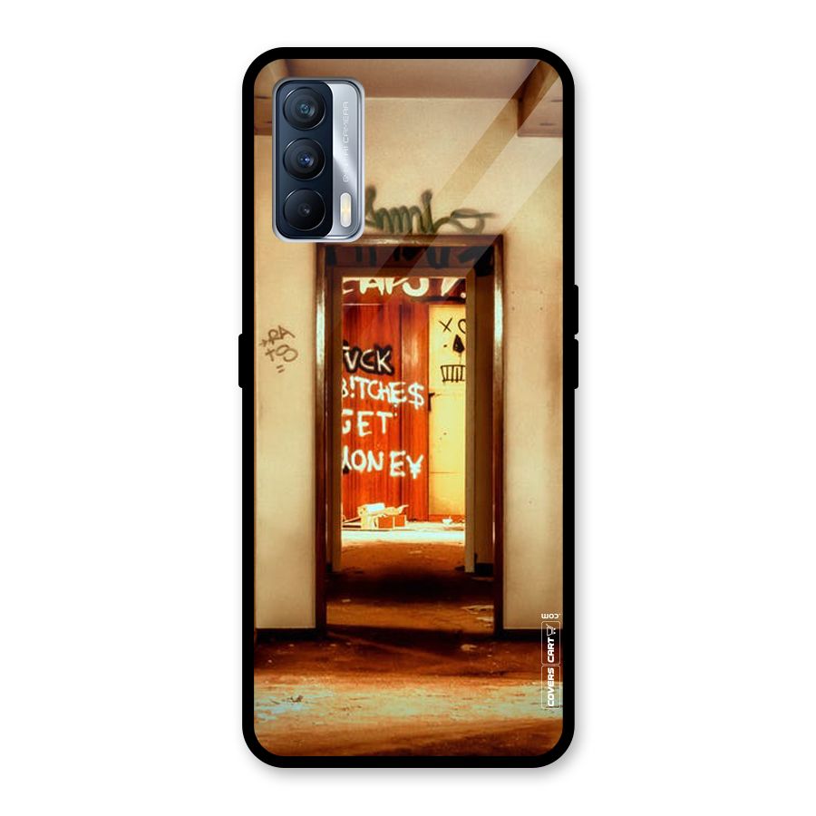 Grafitty Door Glass Back Case for Realme X7