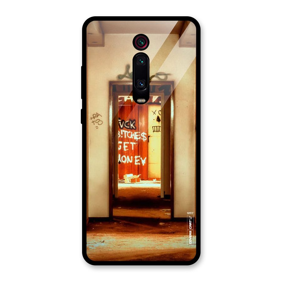 Grafitty Door Glass Back Case for Redmi K20