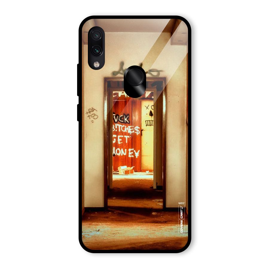 Grafitty Door Glass Back Case for Redmi Note 7 Pro