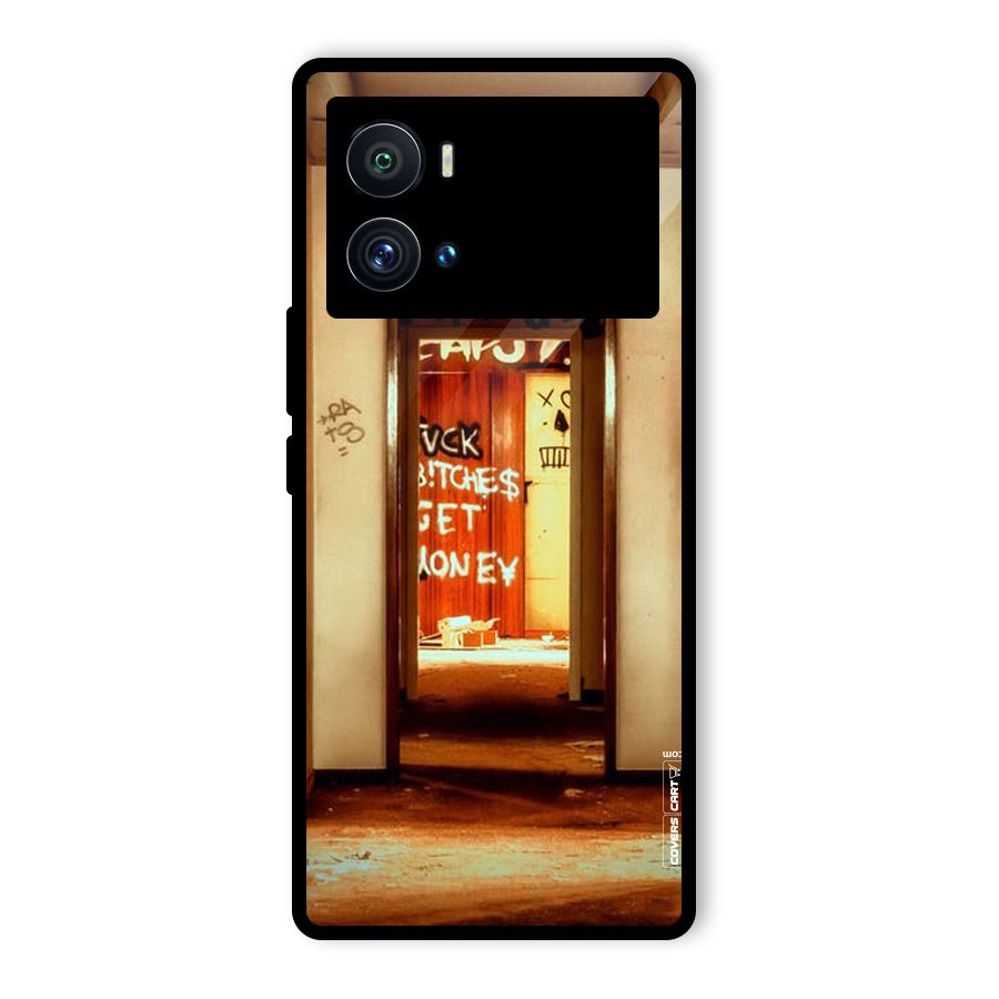 Grafitty Door Glass Back Case for Vivo iQOO 9 Pro