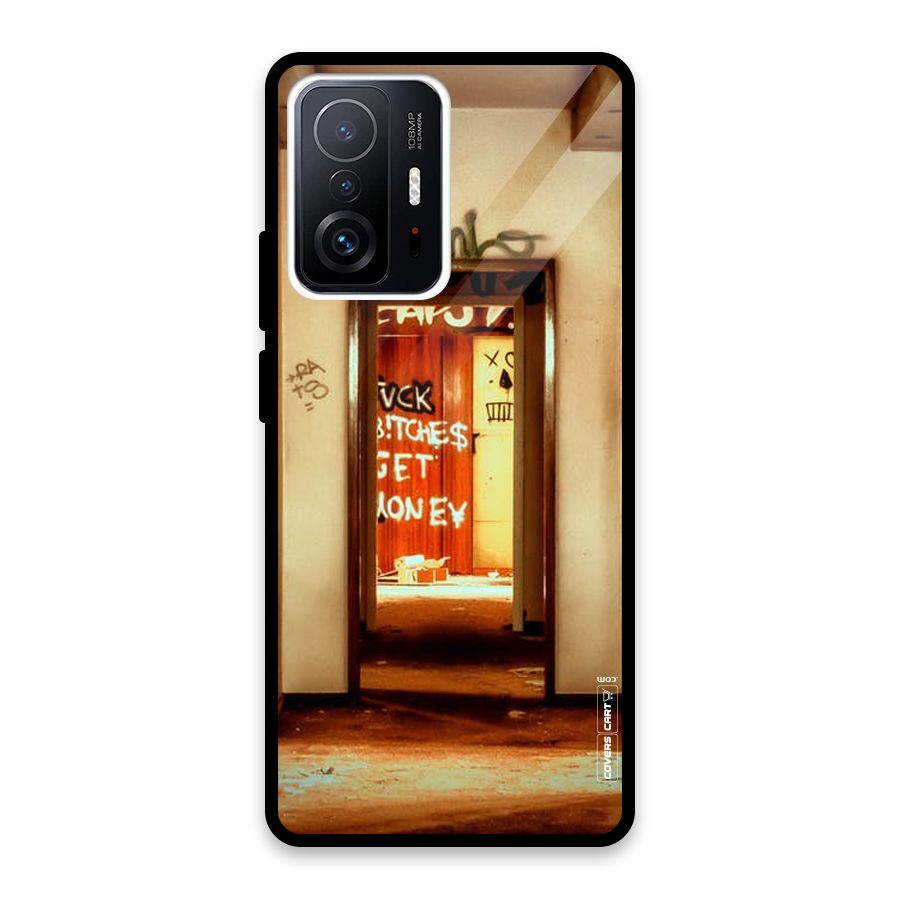 Grafitty Door Glass Back Case for Xiaomi 11T Pro
