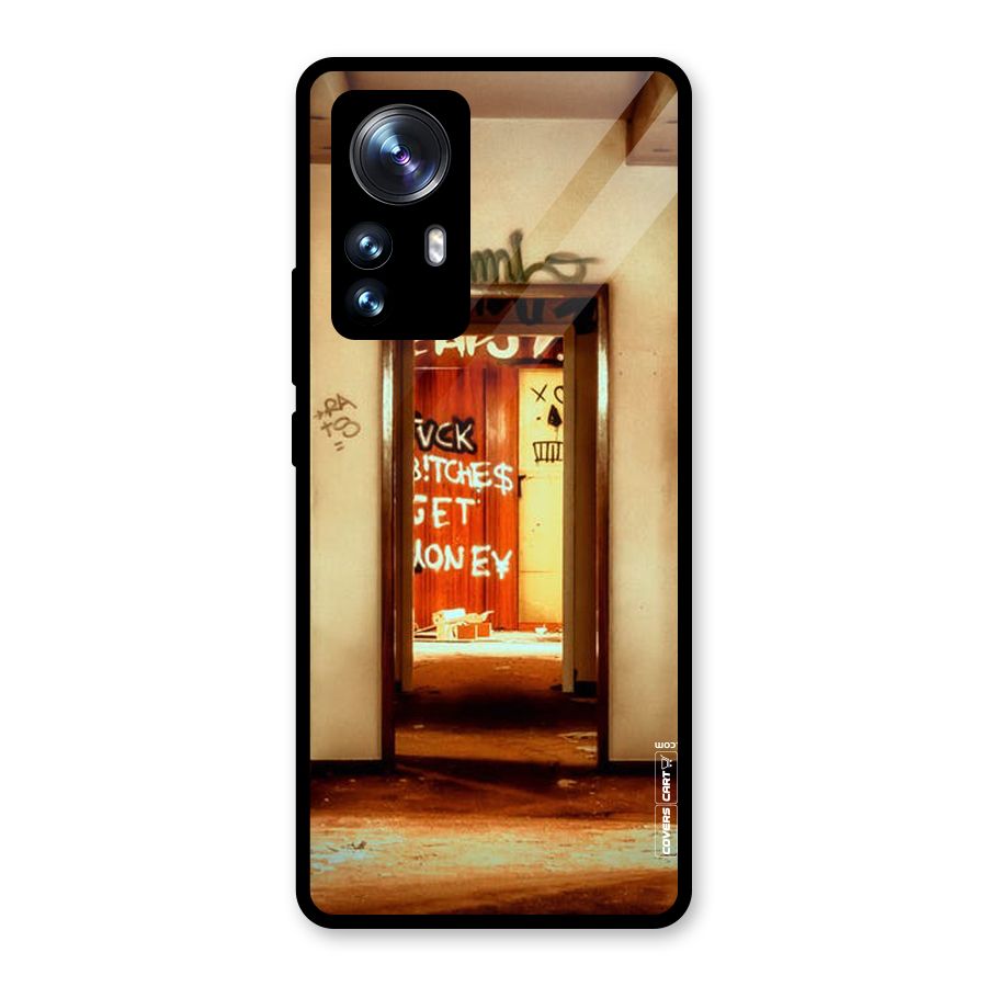 Grafitty Door Glass Back Case for Xiaomi 12 Pro