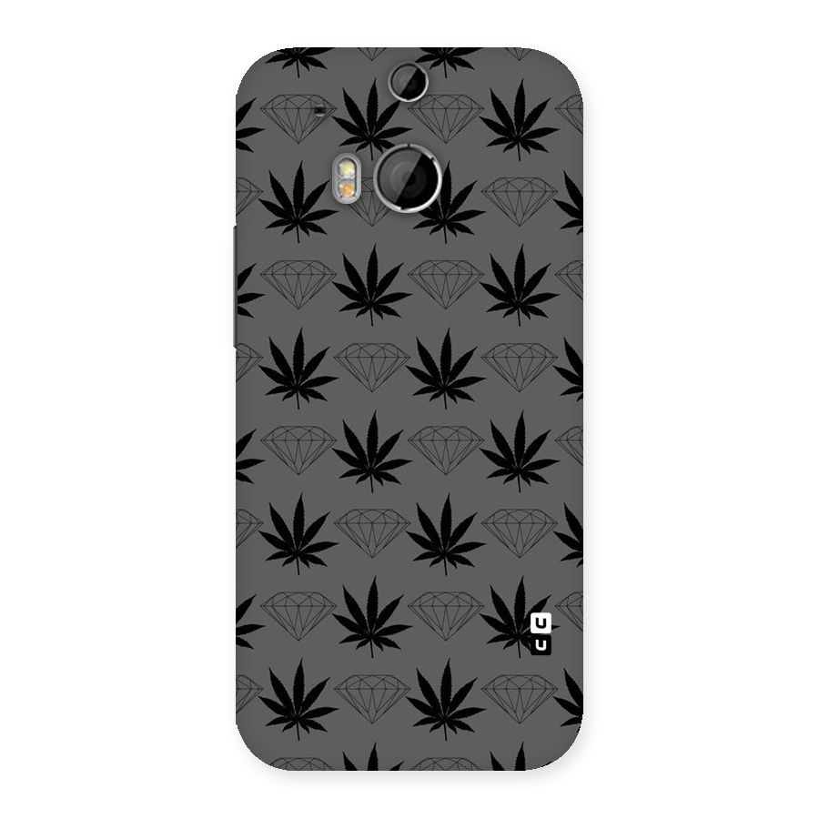 Grass Diamond Back Case for HTC One M8