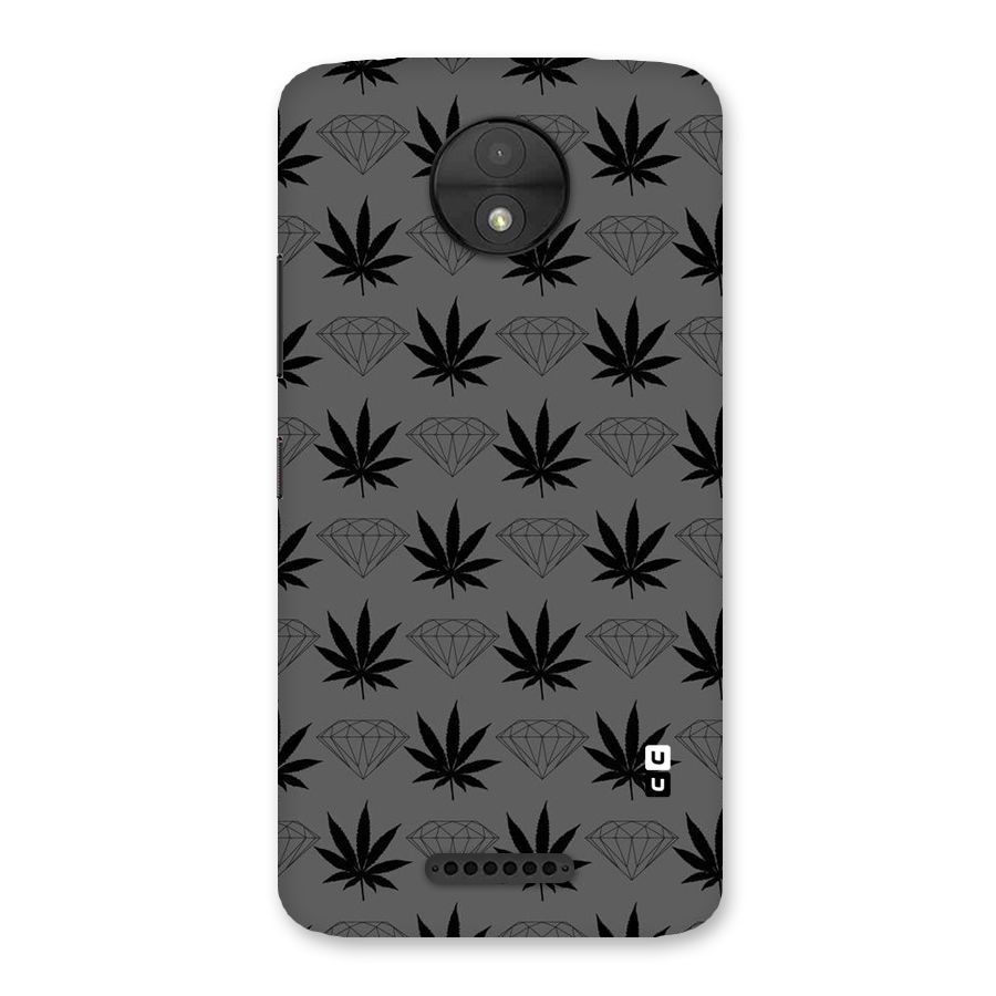 Grass Diamond Back Case for Moto C