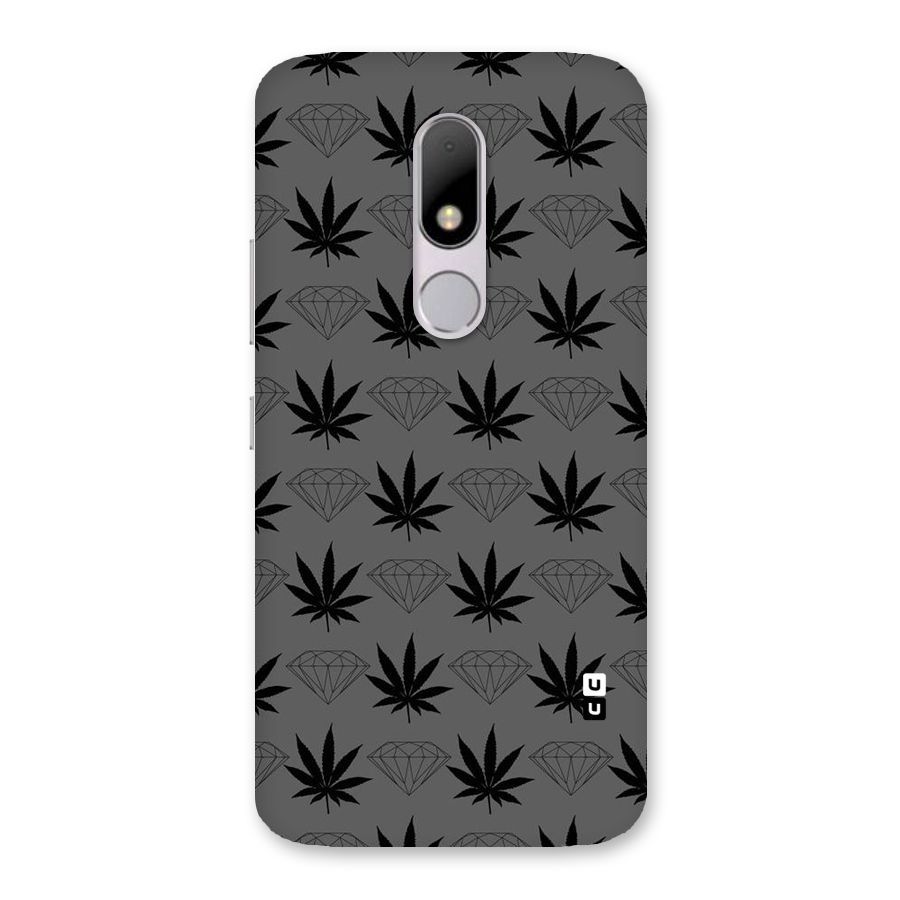 Grass Diamond Back Case for Moto M