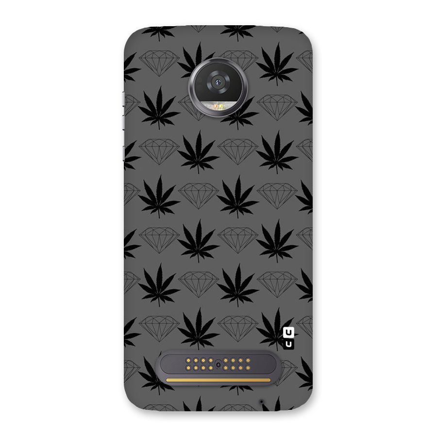 Grass Diamond Back Case for Moto Z2 Play