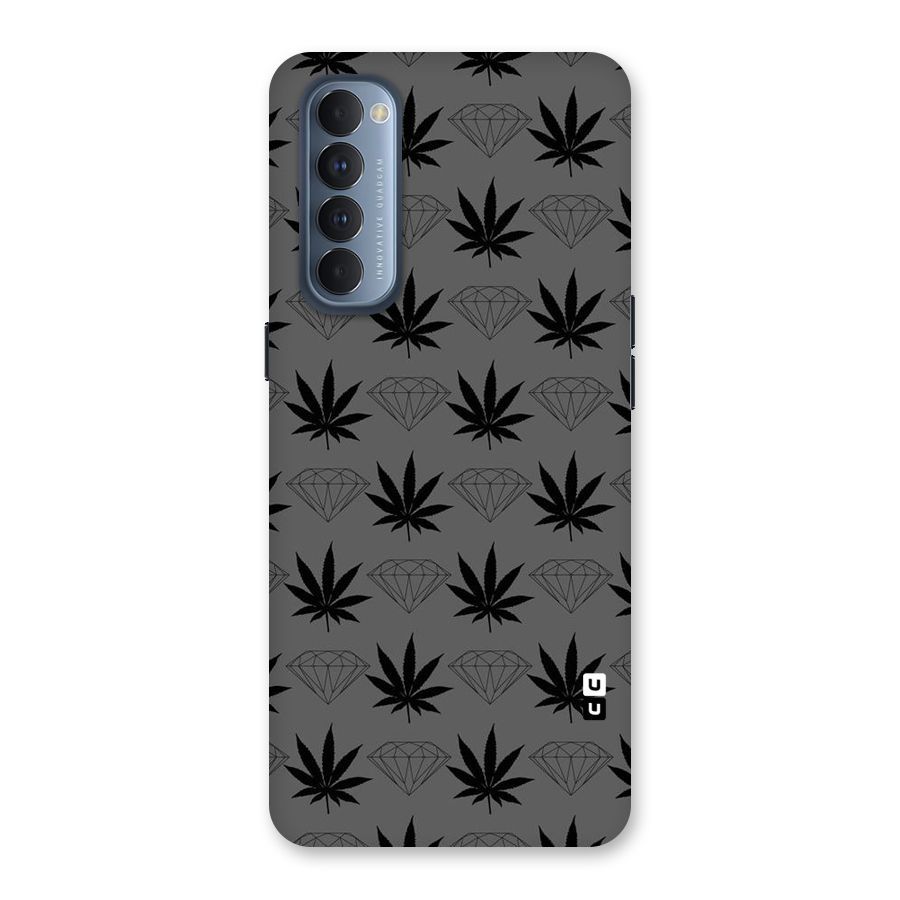 Grass Diamond Back Case for Reno4 Pro