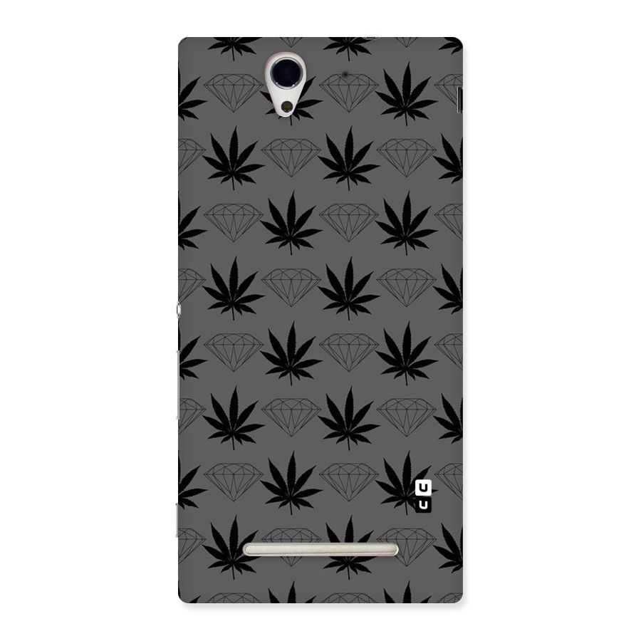 Grass Diamond Back Case for Sony Xperia C3