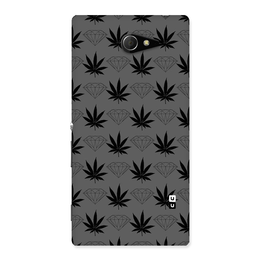 Grass Diamond Back Case for Sony Xperia M2